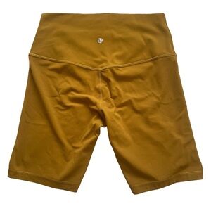 Lululemon Mustard Biker Shorts